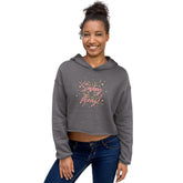 Sashay Away Crop Hoodie